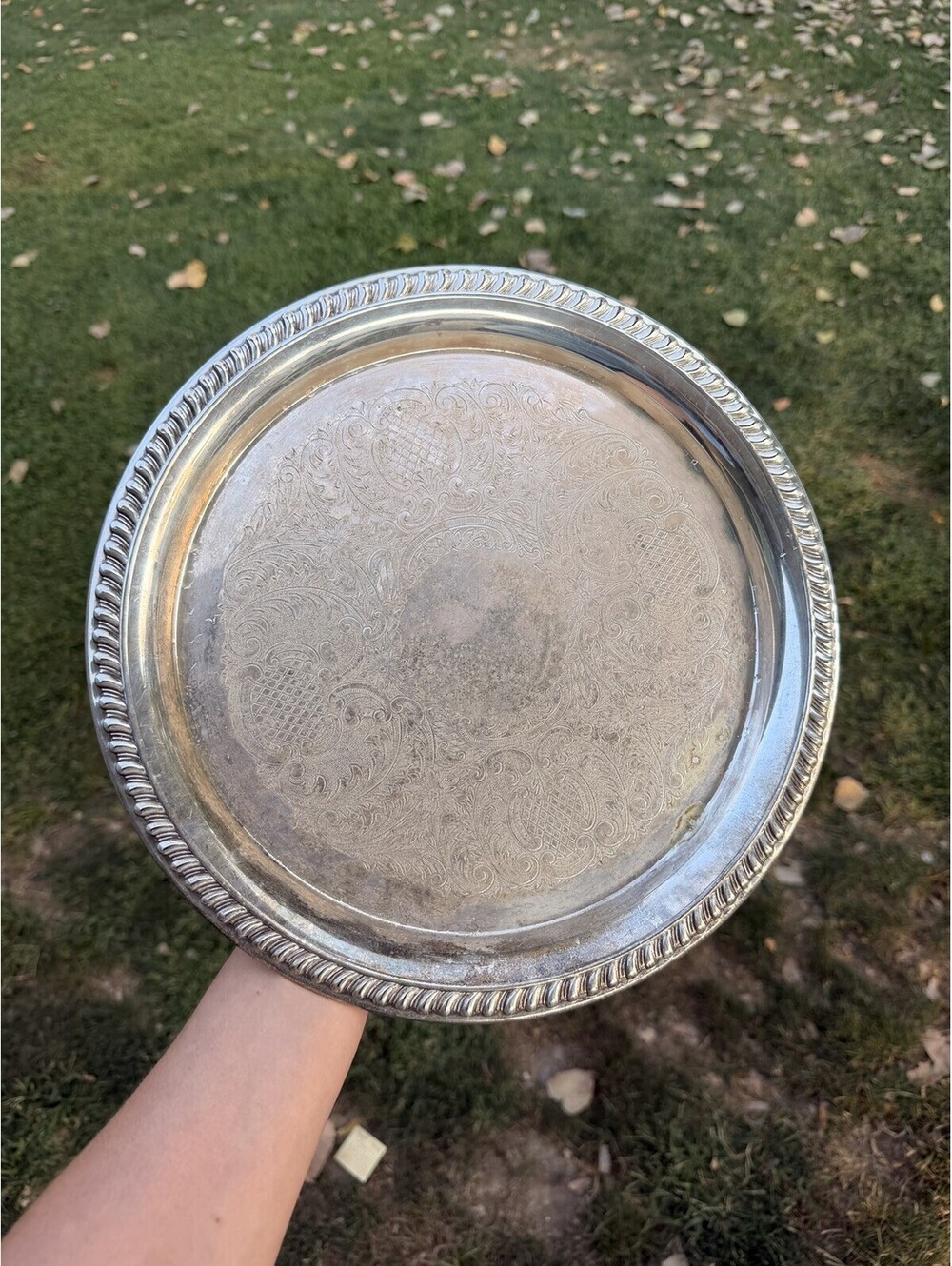 Sheridan Silversmith 12in platter